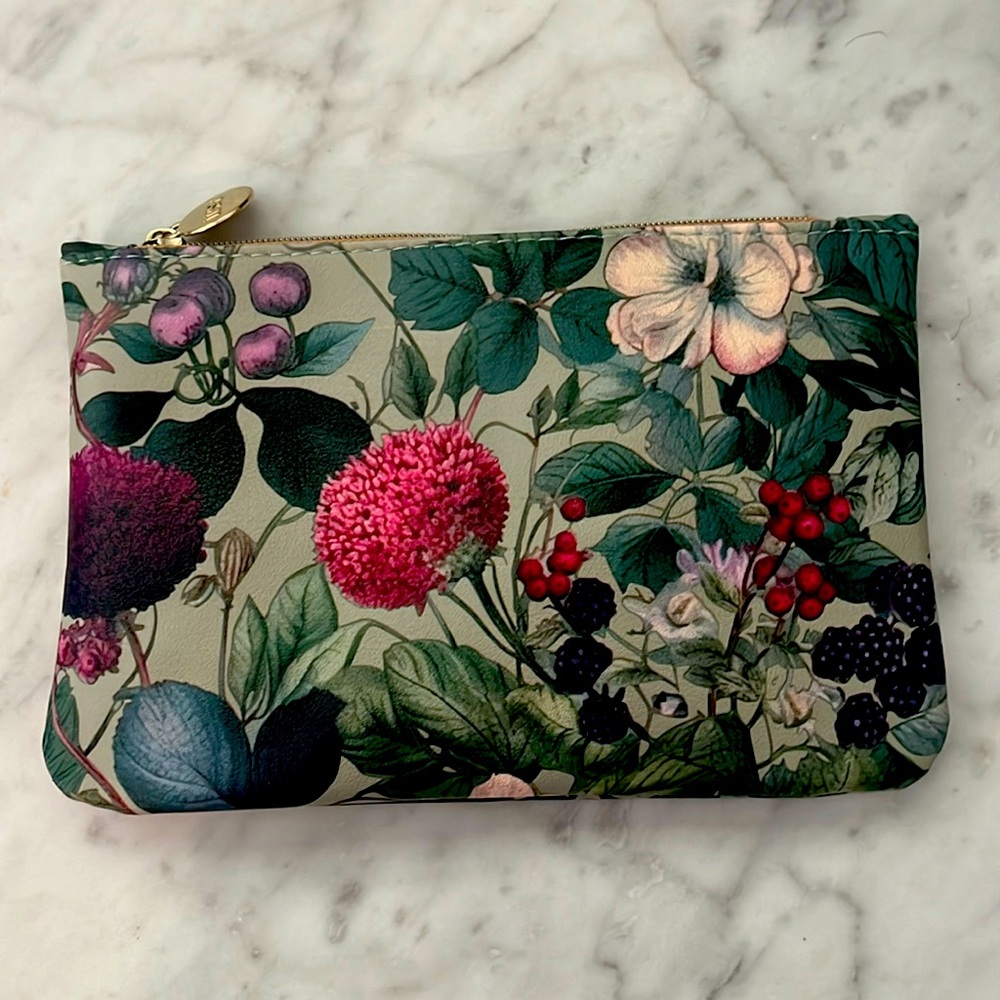 Floral Makeup Bag